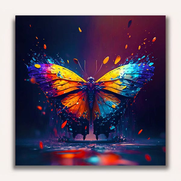 Paint by Numbers - Butterfly Colorful