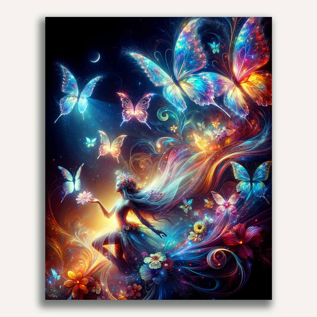 Paint by Numbers - Butterfly Elf