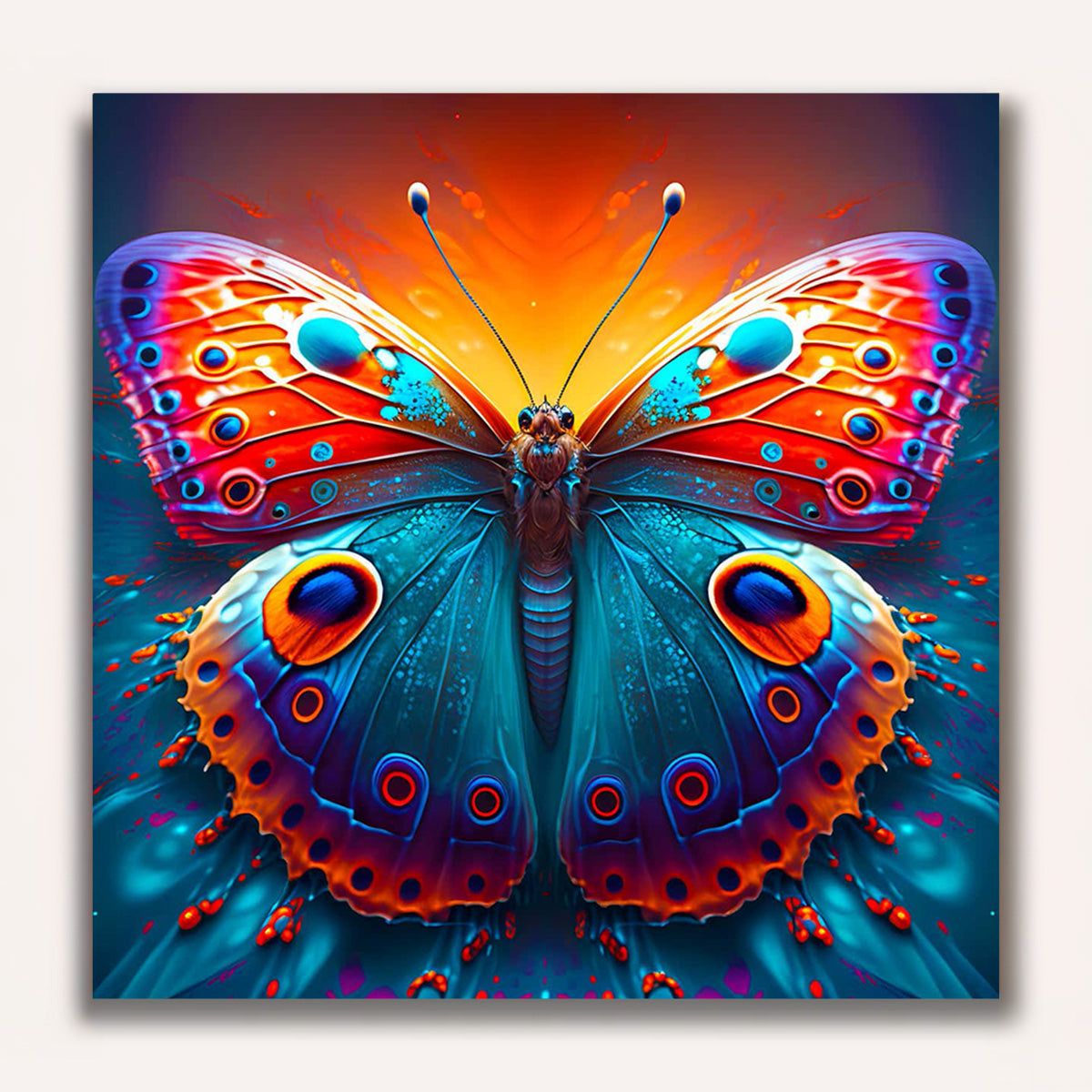 Paint by Numbers - Butterfly eye