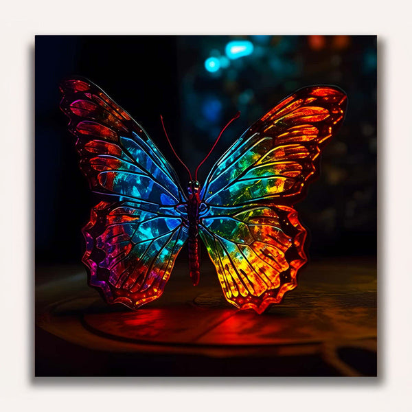 Paint by Numbers - Butterfly Frontal at night