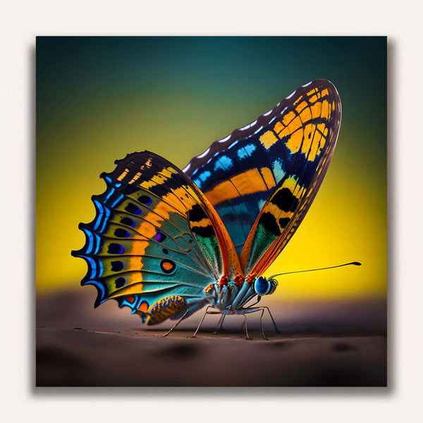 Paint by Numbers - Butterfly on branch
