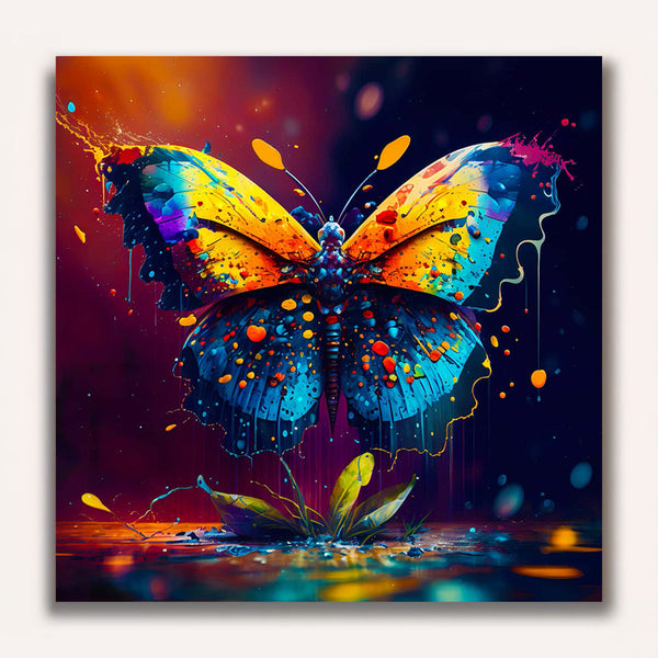 Paint by Numbers - Butterfly on water