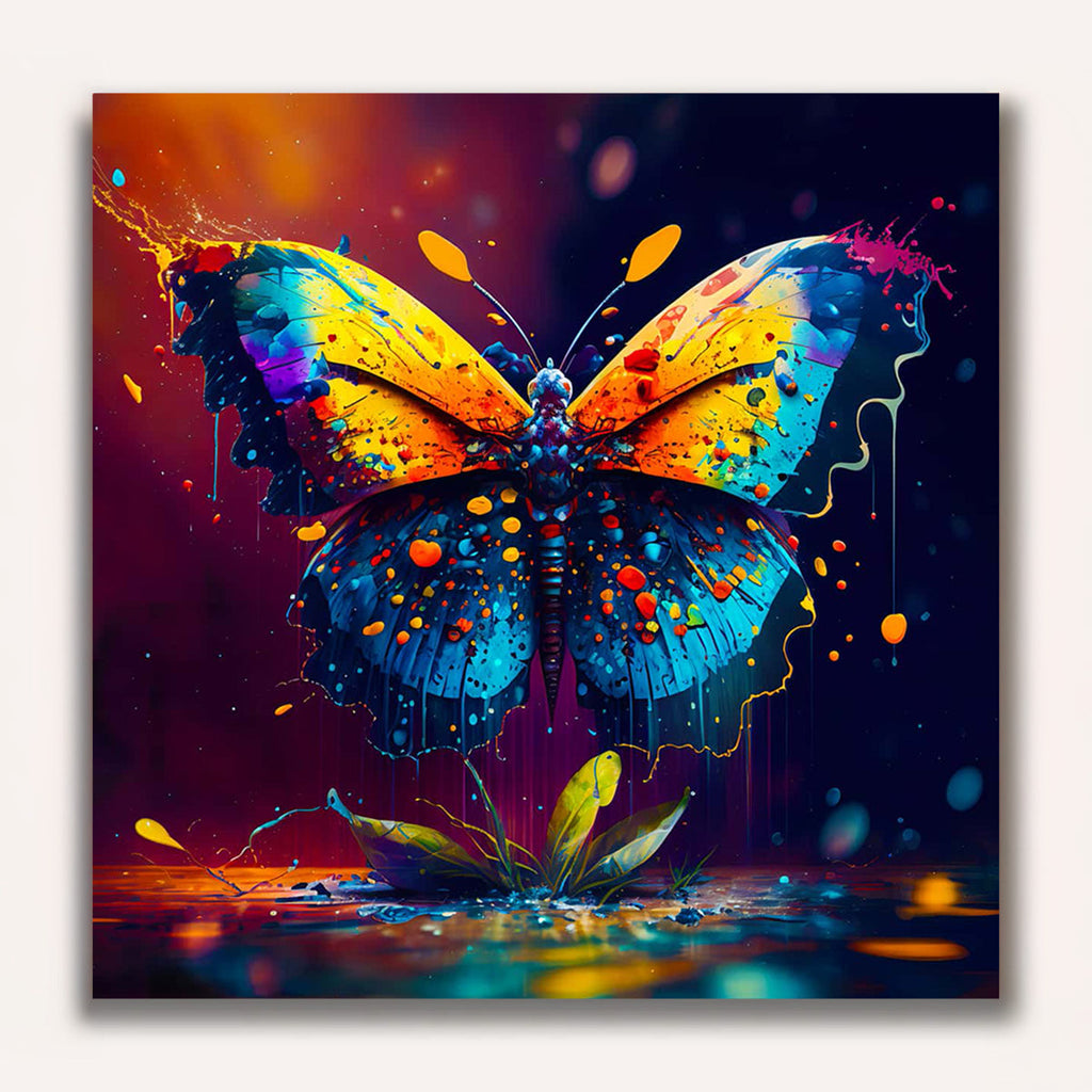 Paint by Numbers - Butterfly on water