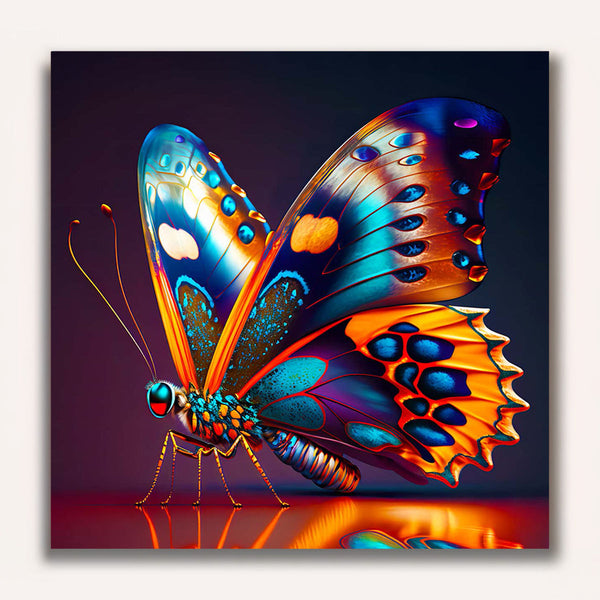 Paint by Numbers - Butterfly Orange