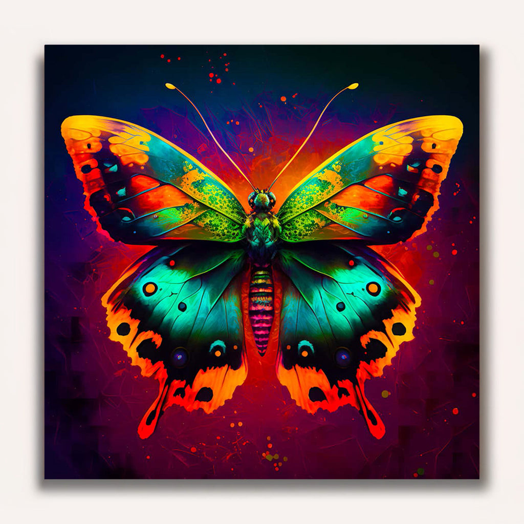 Paint by Numbers - Butterfly Red