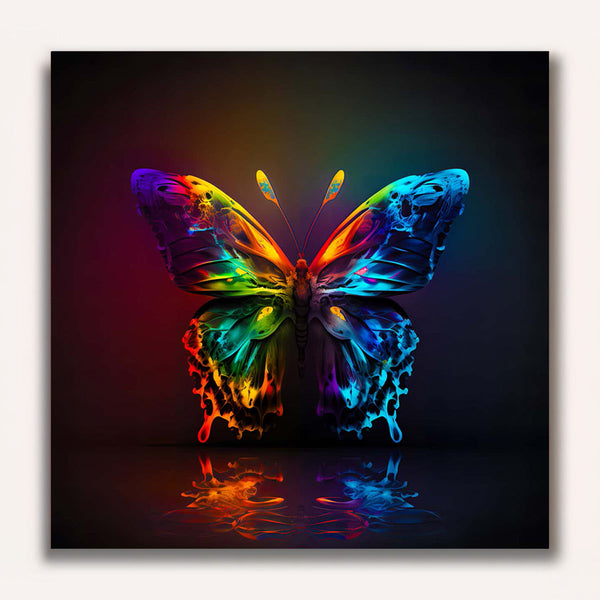Paint by Numbers - Butterfly reflect