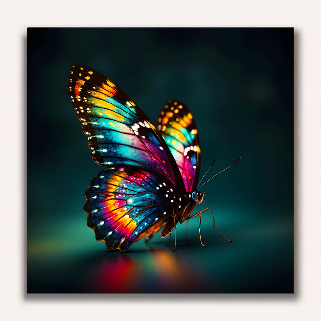 Paint by Numbers - Butterfly sitting