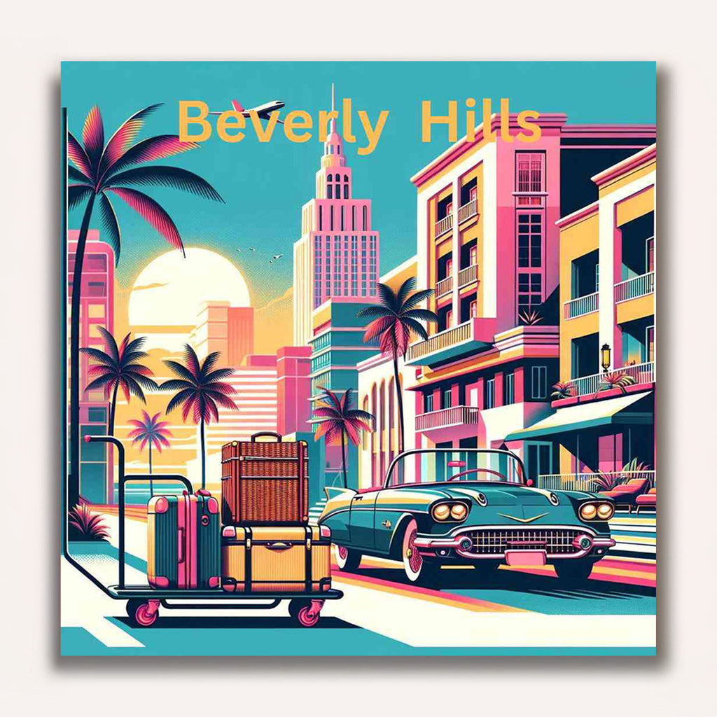 Paint by Numbers - Californian Dreams