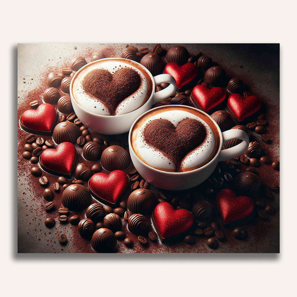 Paint by Numbers - Cappuchino for two
