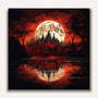 Paint by Numbers - Castle in the blood moon
