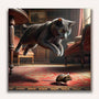 Paint by Numbers - cat and mouse game