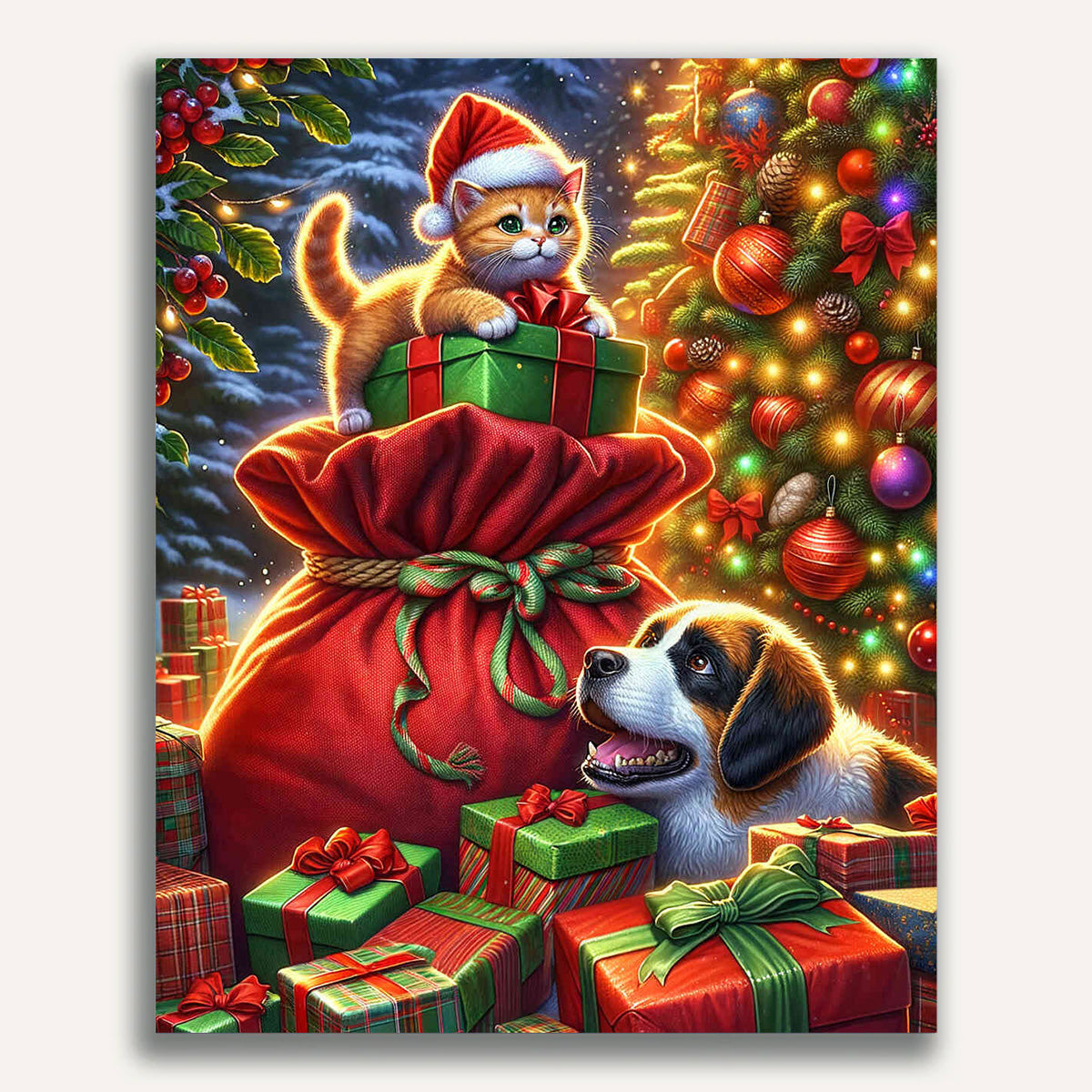 Paint by Numbers - Cat Give Away Gifts