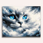 Paint by Numbers - Cat with blue eyes