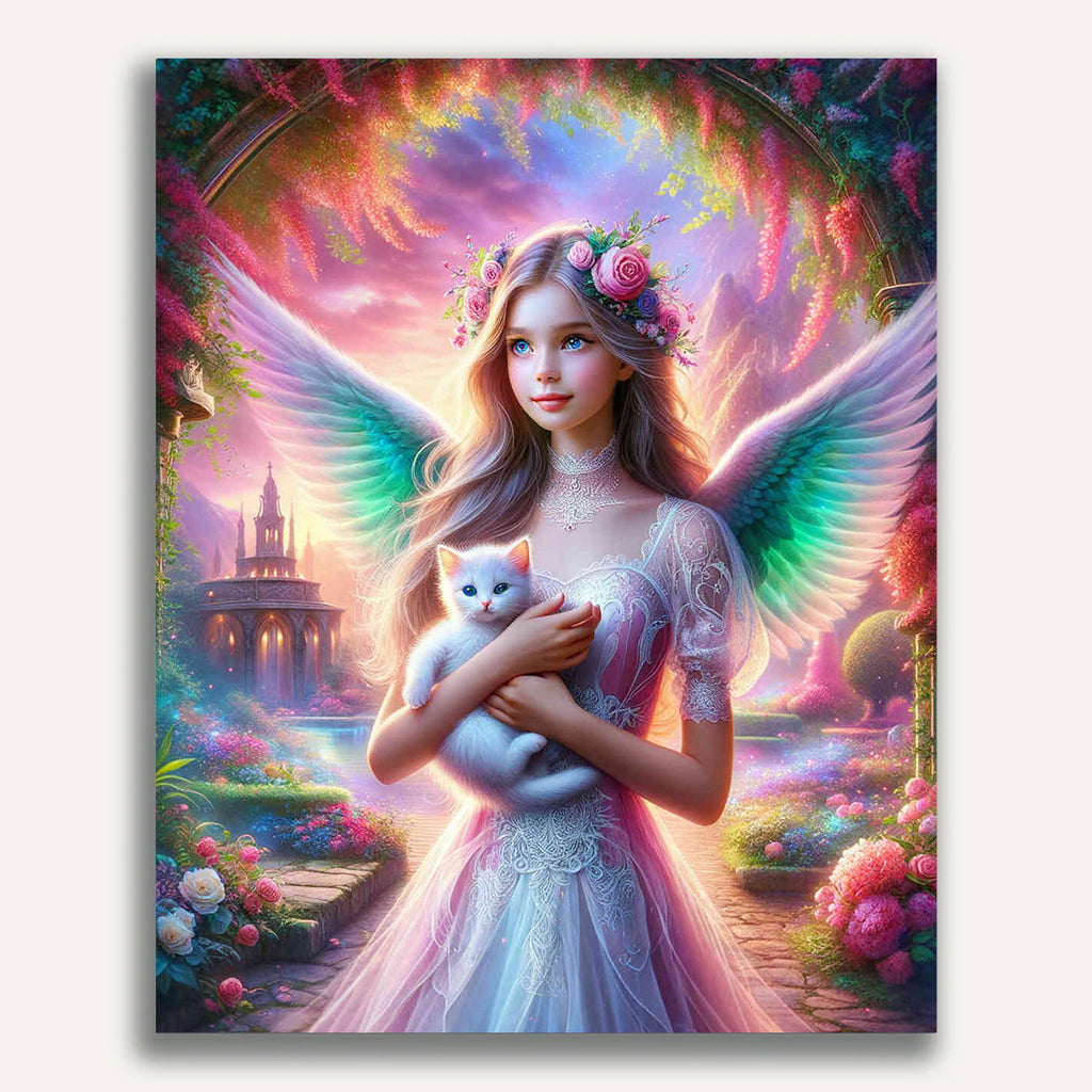 Paint by Numbers - Cats Angels