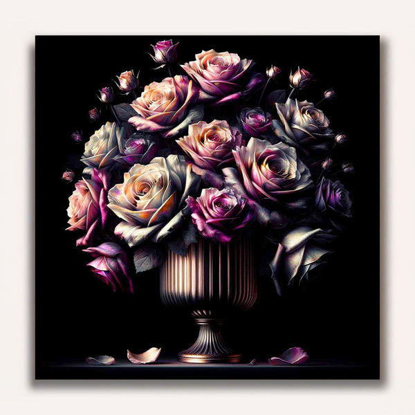 Paint by Numbers - Fancy flowers in vase