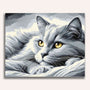 Paint by Numbers - Chilling Cat