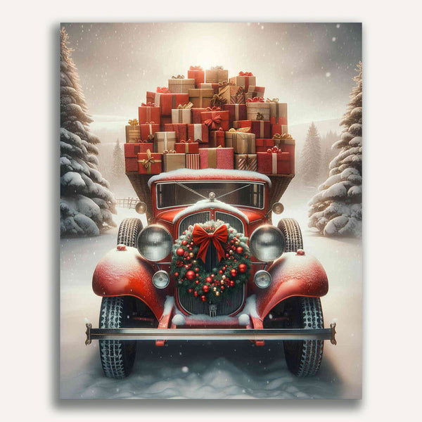 Paint by Numbers - Christmas Car Gifts