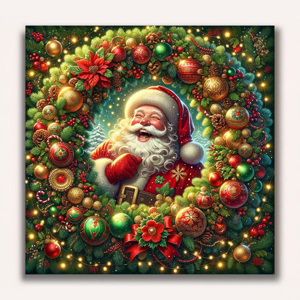 Paint by Numbers - Christmas wreath
