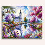 Paint by Numbers - Church by the river