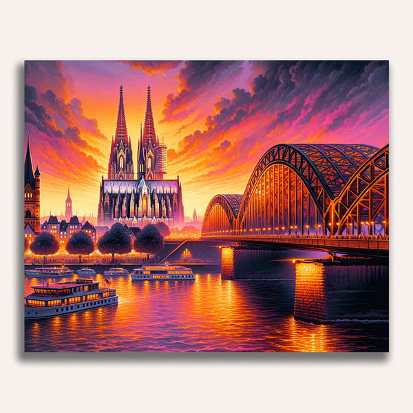 Paint by Numbers - City Picture Koln