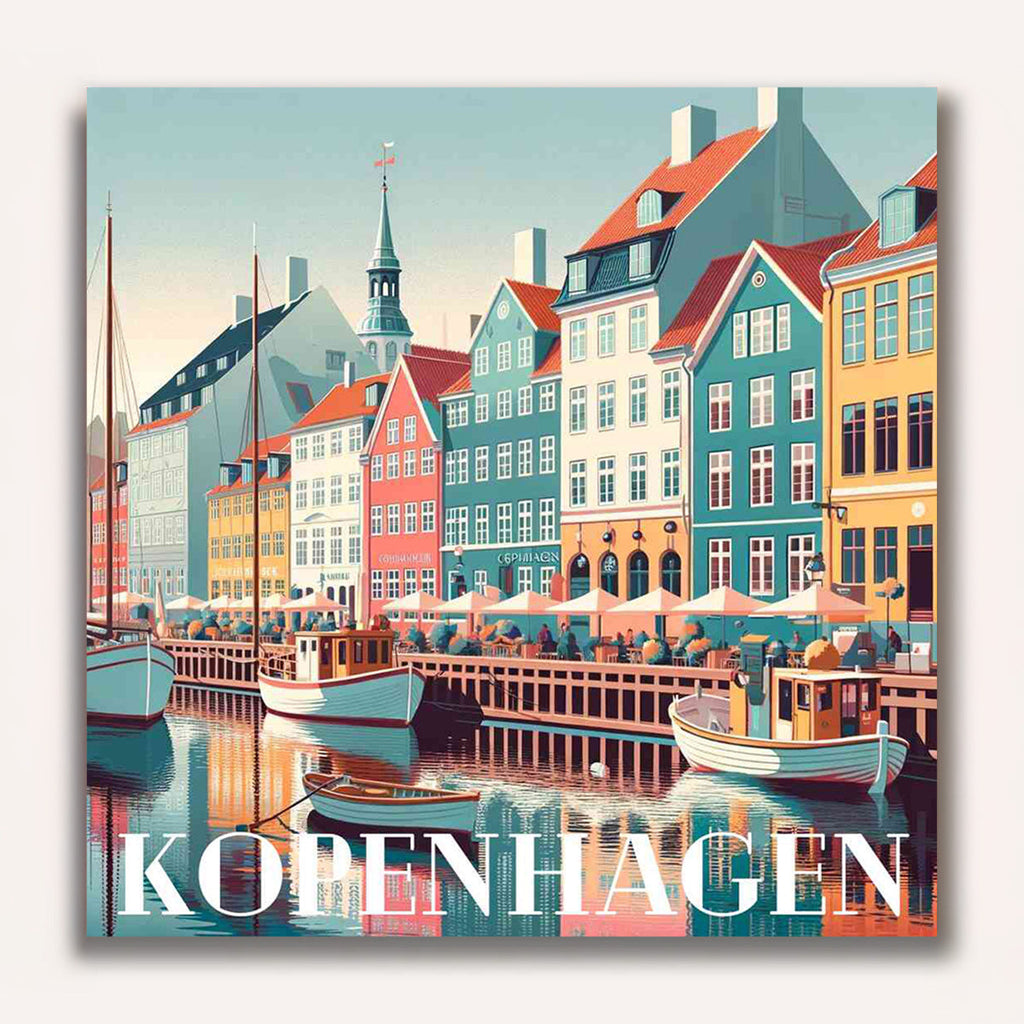 Paint by Numbers - Coastal Magic of Copenhagen