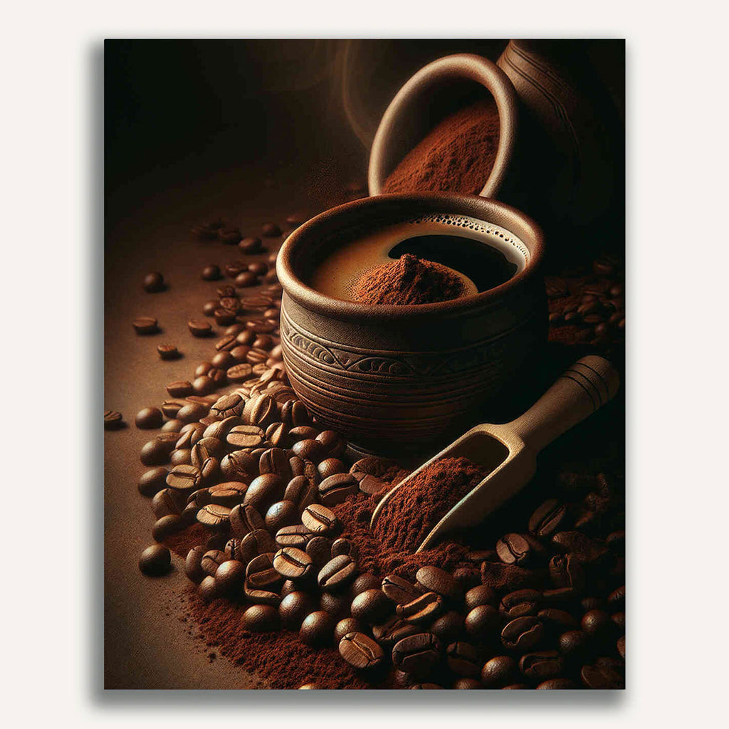 Paint by Numbers - Coffee Beans Ground