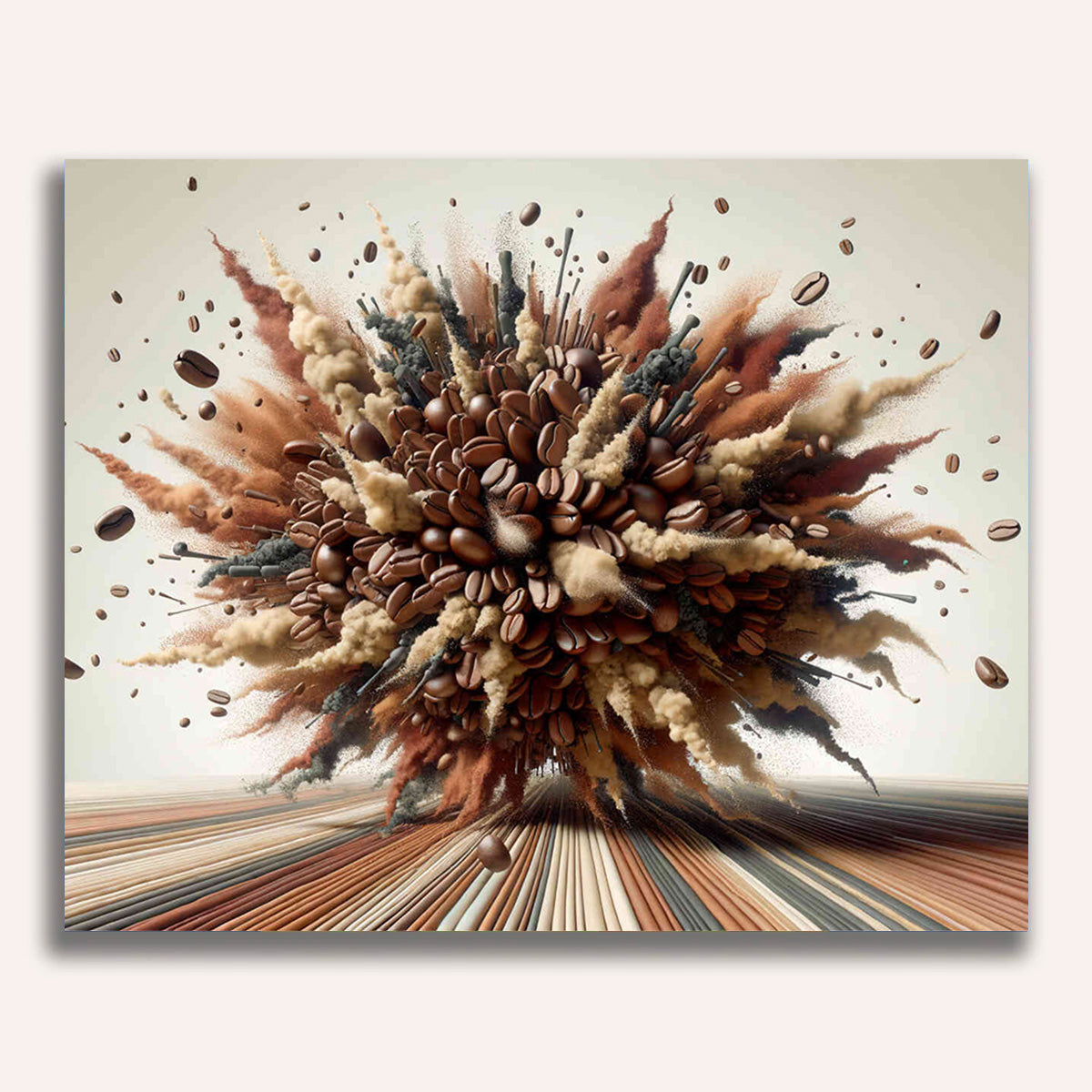 Paint by Numbers - Coffee Cosmos, Awakening of the Senses
