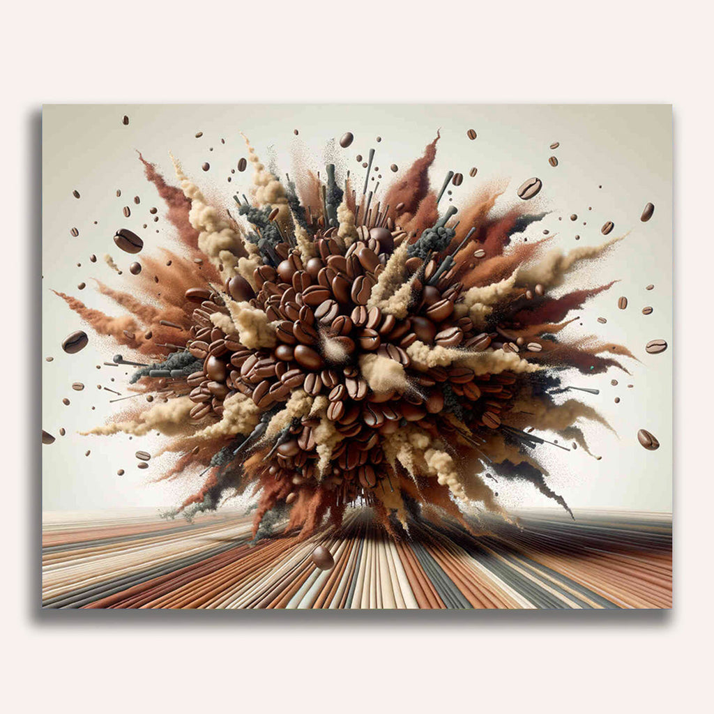 Paint by Numbers - Coffee Cosmos, Awakening of the Senses