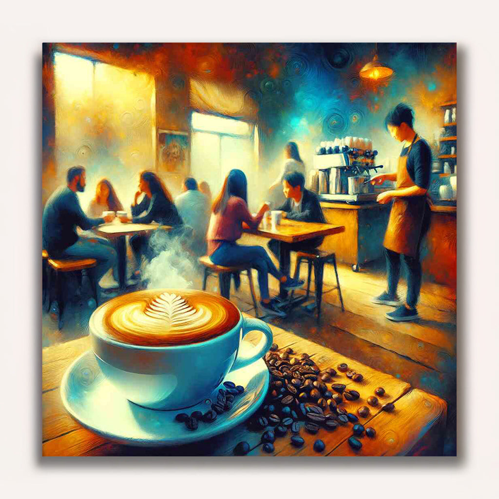 Paint by Numbers - Coffee House Magic
