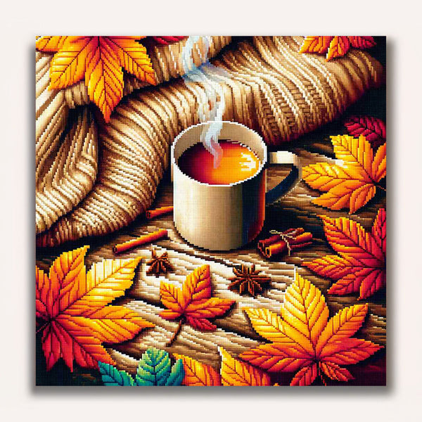 Paint by Numbers - Coffee in Autumn