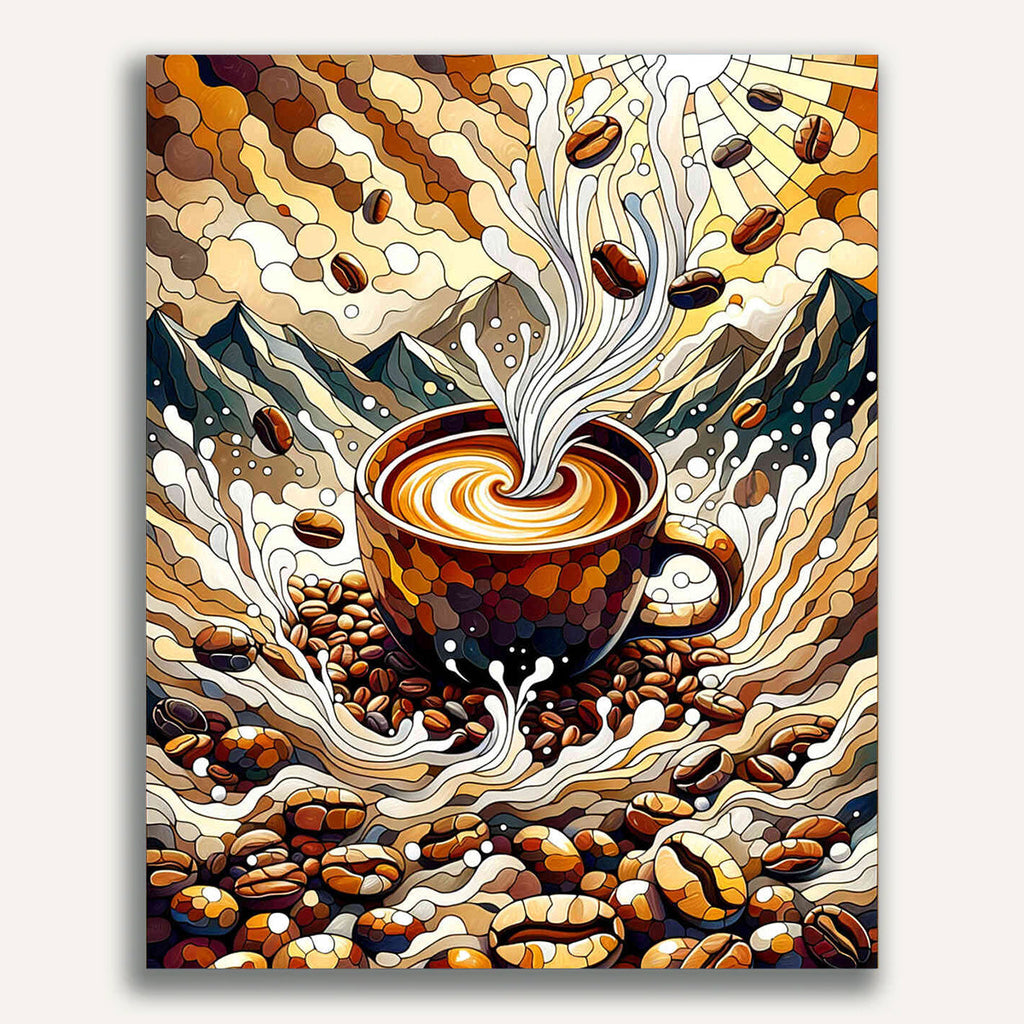 Paint by Numbers - Coffee love