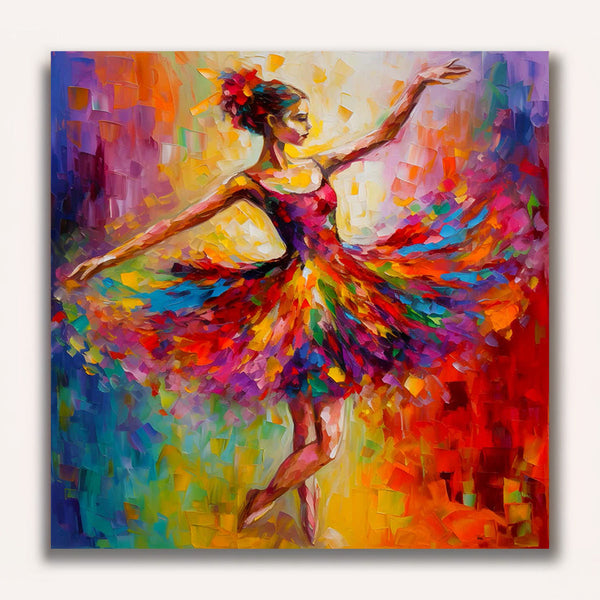 Paint by Numbers - Color dance woman