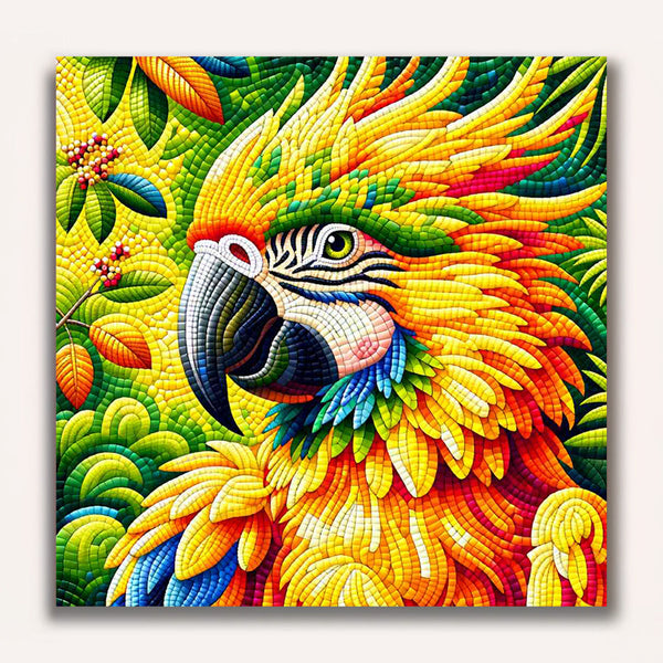 Paint by Numbers - Color impression parrot