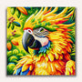 Paint by Numbers - Color impression parrot