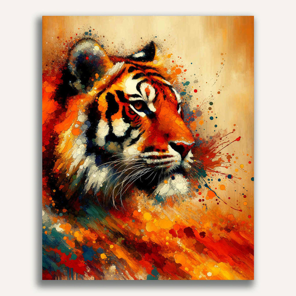 Paint by Numbers - Color Impression Tiger