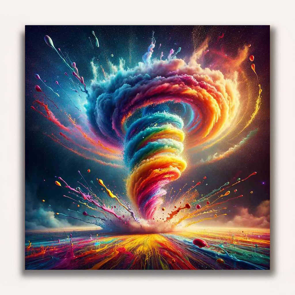 Paint by Numbers - color storm of feelings