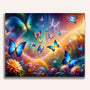 Paint by Numbers - Colorful butterfly world