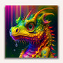 Paint by Numbers - Colorful dragon