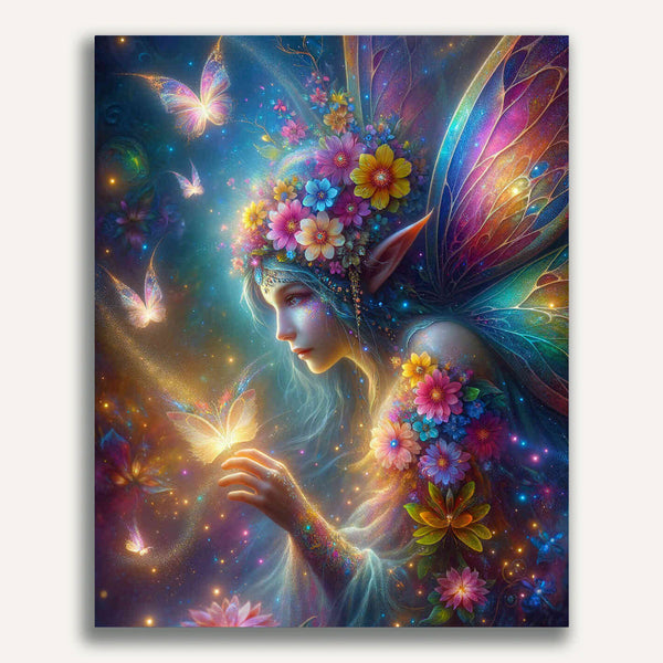 Paint by Numbers - Colorful elf