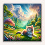 Paint by Numbers - Colorfur Cat & Flowers