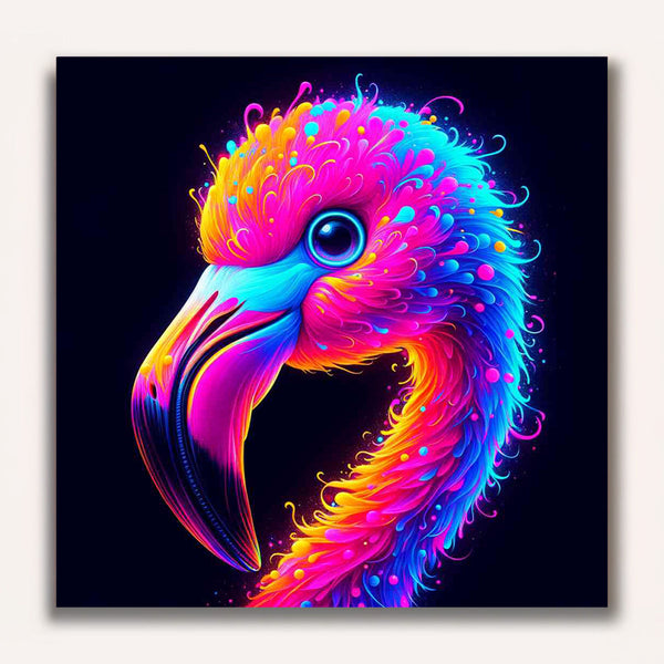 Paint by Numbers - Colour explosion in the plumage