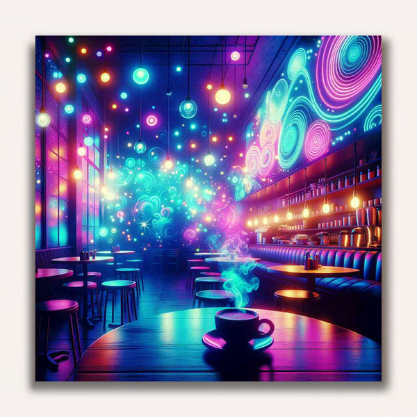 Paint by Numbers - Cosmic Coffee Break