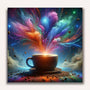 Paint by Numbers - Cosmic Coffee Enjoyment