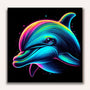 Paint by Numbers - Cosmic Dolphin Jump