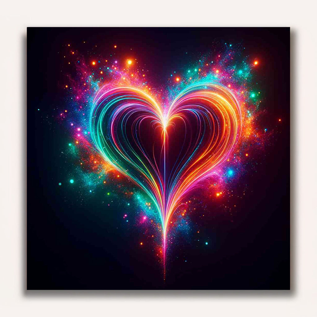 Paint by Numbers - Cosmic Heart Flicker