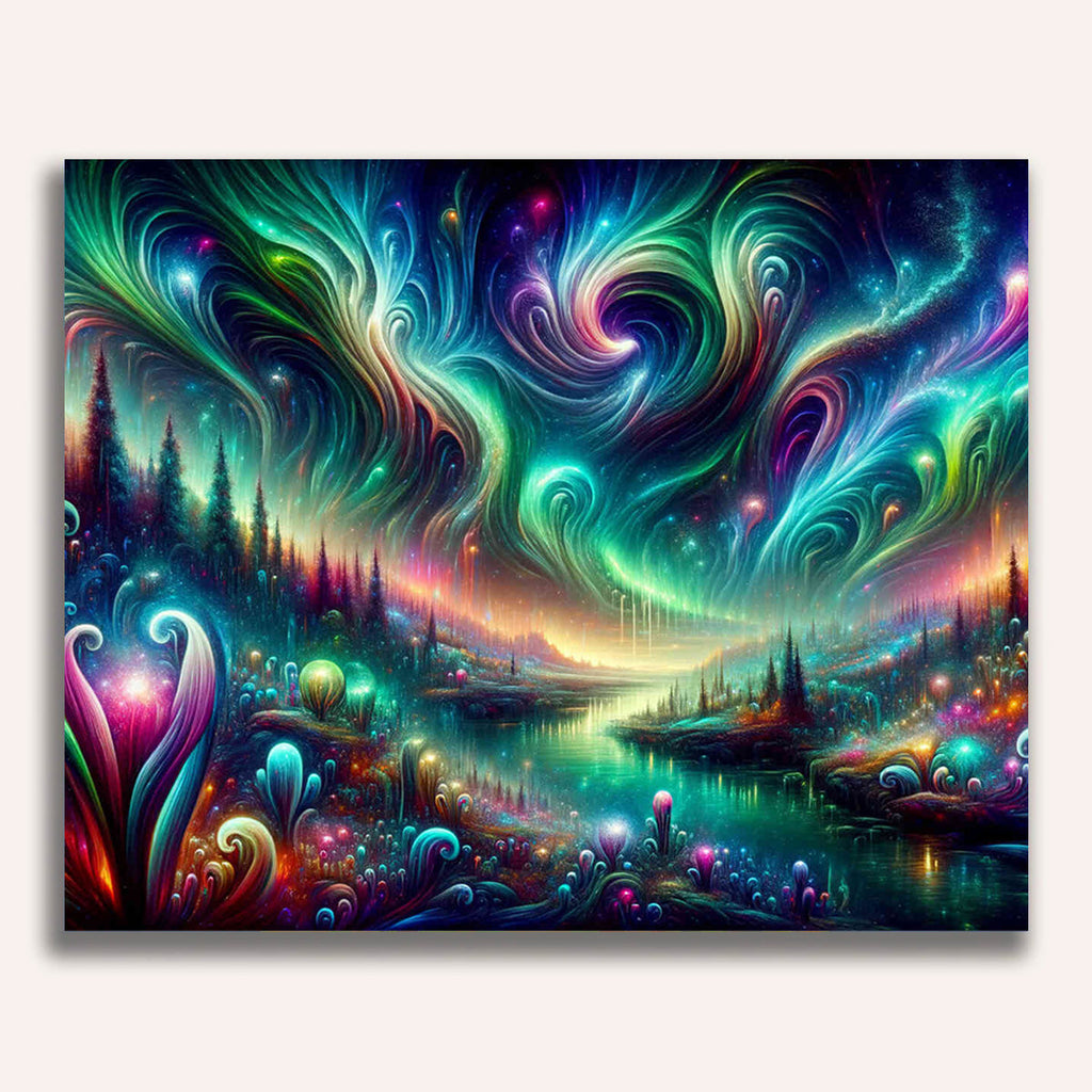 Paint by Numbers - Cosmic Life Flow