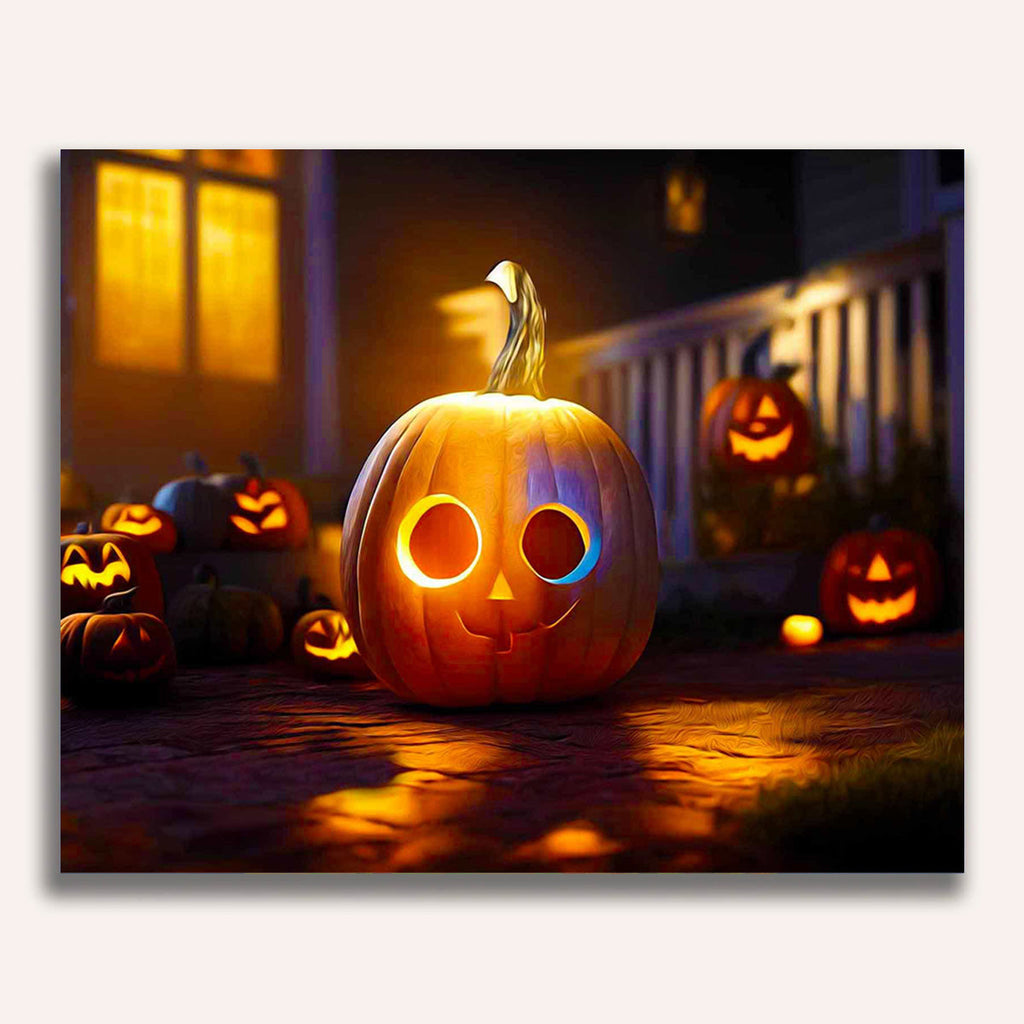 Paint by Numbers - Pumpkin gang