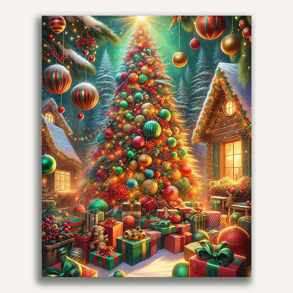 Paint by Numbers - Cute Christmas Hat