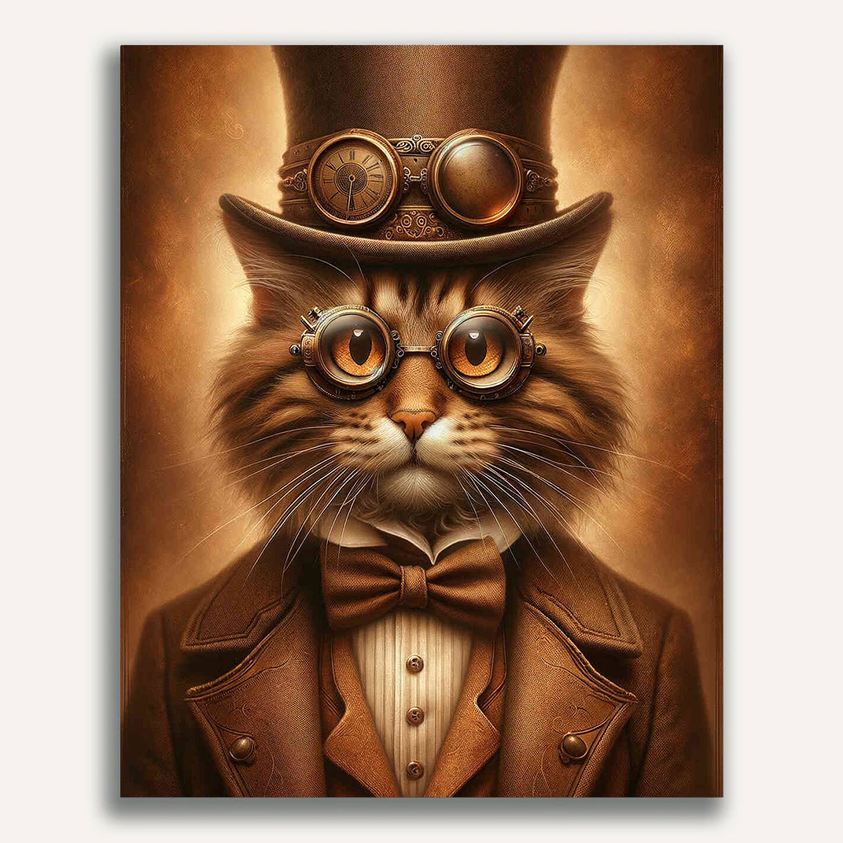 Paint by Numbers - Cylinder Cat