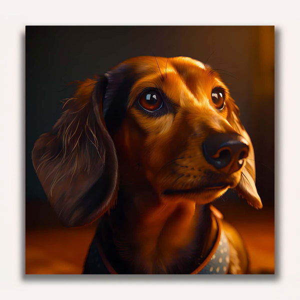 Paint by Numbers - Dachshund of the golden hour